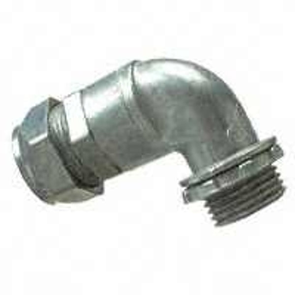 Halex, 3/4 in. Electrical Metallic Tube (EMT) 90 Degree Compression Connector , 90292, 1 per pack