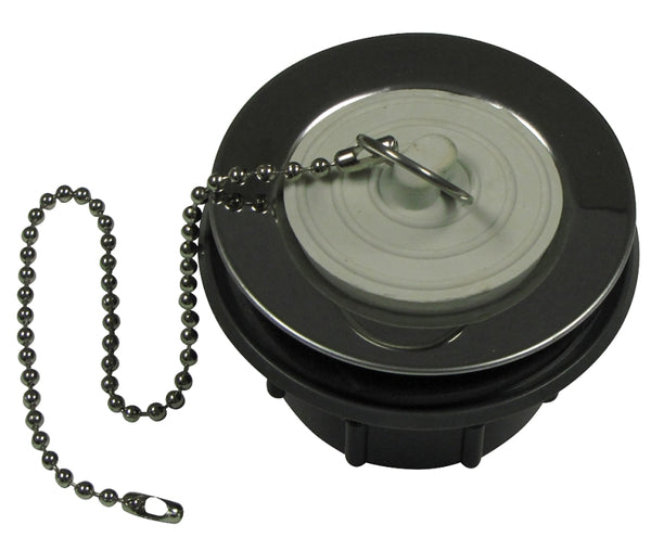 Plumb Pak PP55-3 Sink Plug with Rubber Stopper, for Use Dia Opening Strainer, 2-2-1/2"