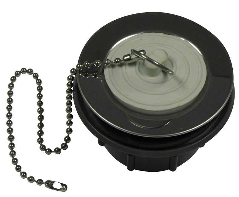 Plumb Pak PP55-3 Sink Plug with Rubber Stopper, for Use Dia Opening Strainer, 2-2-1/2"