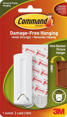 Command 17041 adhesive picture hanger White