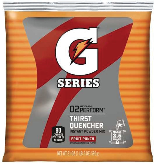 Gatorade Fruit Punch Powder, 21-Ounce Pouch 33691