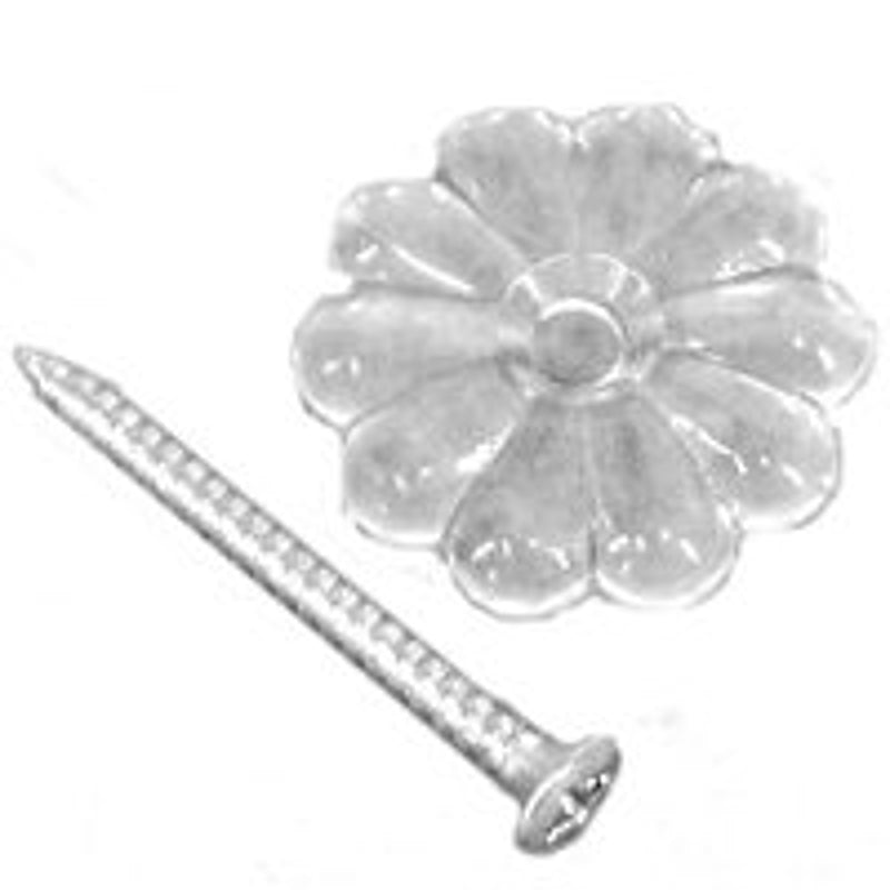 UNITED STATES HDW D-140B Us Hardware Rosette Button with Screw