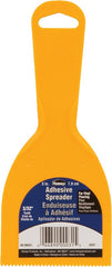 Homax Adhesive Spreader, 3", 3/32" Tooth, Vinyl Flooring Spreader 40-00031
