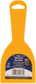 Homax Adhesive Spreader, Yellow, 3", 1/8" Tooth 00032