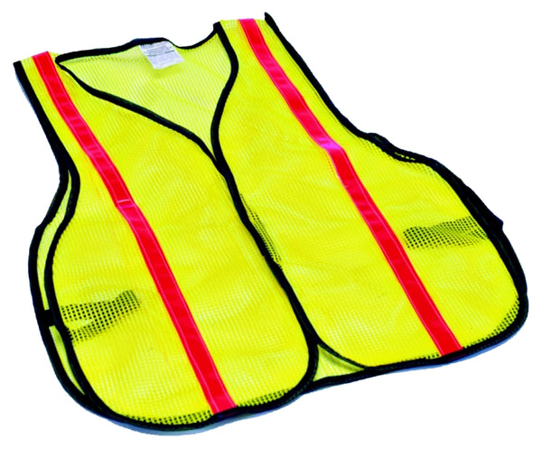 SAFETY WORKS SWX00354 Reflective Safety Vest with Silver Stripes SWX00354-01