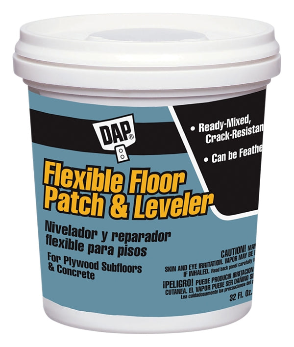 DAP 59184 QT RTU FLR Leveler, 32 oz, Light Gray