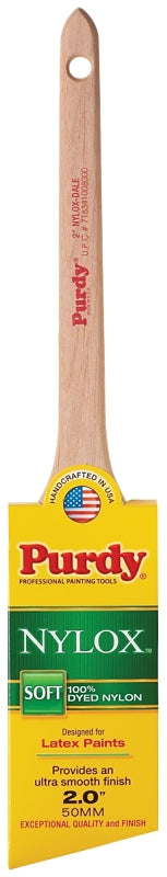 Purdy 144080220 Nylox Series Dale Angular Trim Paint Brush, 2 inch