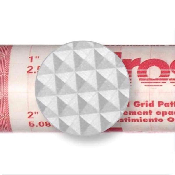 Con-Tact Brand Shelf Liner and Privacy Film, Clear Cover Self-Adhesive Semi-Transparent Liner, 18'' x 9', Frosty Diamonds 09F-C9903-12