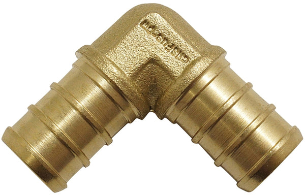 Apollo Valves APXE121210PK Pipe Elbow, 1/2 in, PEX, 200 psi Pressure