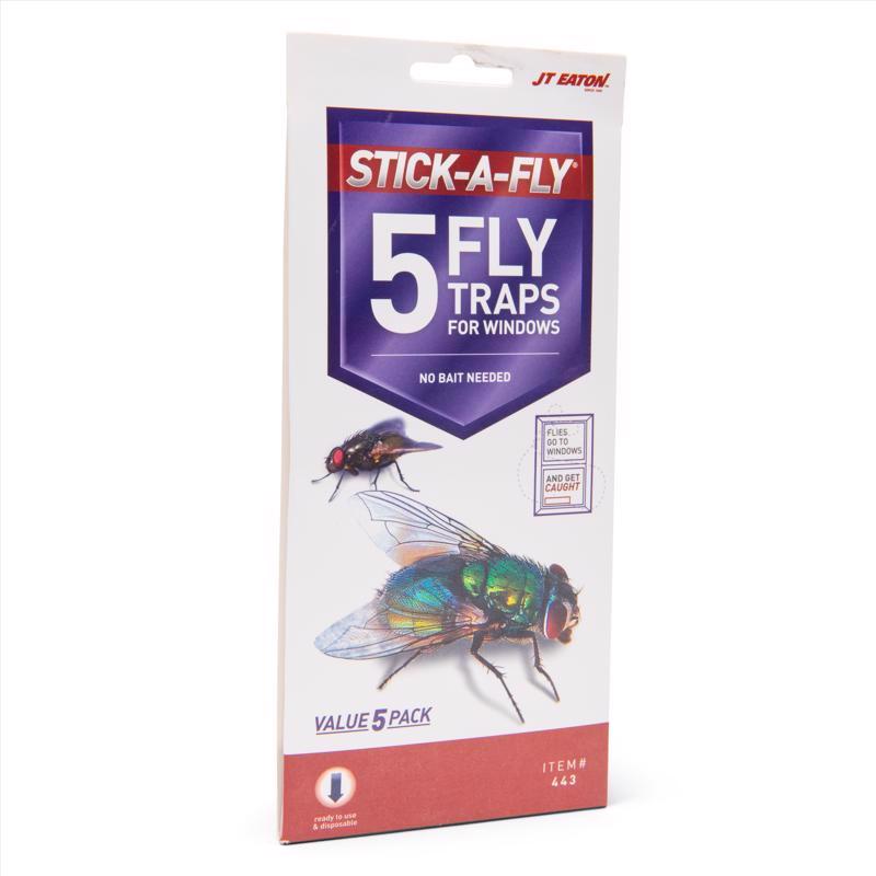 J T Eaton Stick-A-Fly Fly Trap for Windows