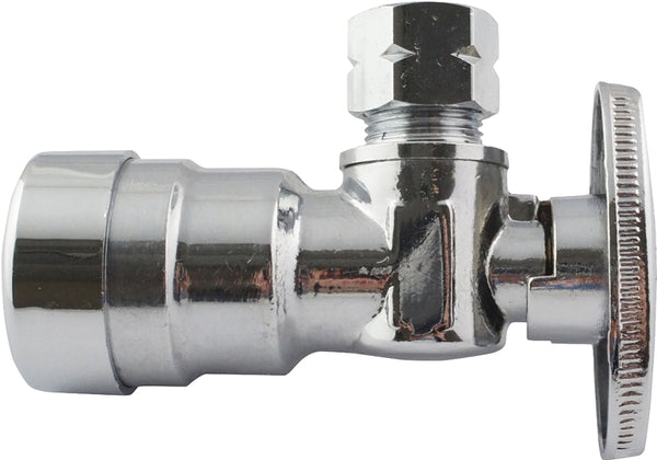 Conbraco Apollo Valves Apxpv1238a Pex Fitting Angle Stop Valve, 1/2" X 3/8"