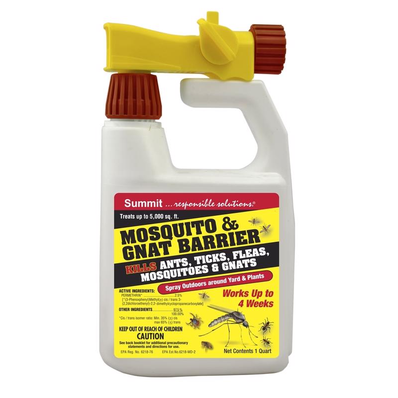 SUMMIT CHEMICAL CO 101-6 5,000 Square Feet, 32fl.oz. Summit.Responsible Solutions Summit Mosquito and Gnat Barrier Covers, 32-oz, Clear