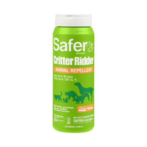 Safer Brand 5926 Critter Ridder Animal Repellent Granules-2 LB, 2 Pound (Pack of 1)
