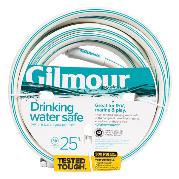 Gilmour Manufacturers Direct 894251-1001 Garden Hose, 5/8" x 25' 1066003