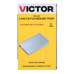 Victor M310S TIN CAT Live Mouse Trap - Catches Up to 30 Mice, 1 Trap
