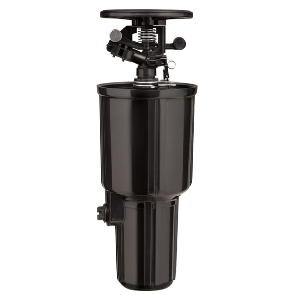 Orbit 55201 Pulse XL Pop-Up Impact Rotor Sprinkler, Waters up to 45 Foot Radius with Fully Adjustable Spray Pattern , Black