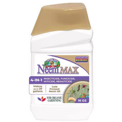 Bonide Captain Jack's Neem Max, 16 oz Concentrated Cold Pressed Neem Oil, Multi-Purpose Insecticide, Fungicide, Miticide, and Nematicide for Organic Gardening 26