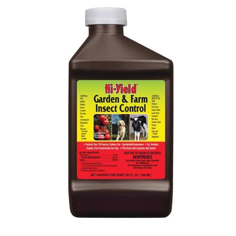 Hi-Yield (33006) Garden & Farm Insect Control Spray, 32 oz