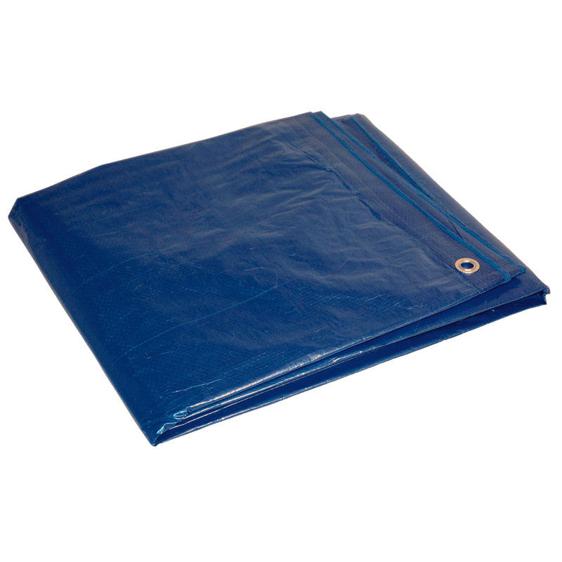 Dry Top 1216 Medium Duty Tarp, 12x16 Feet, Blue