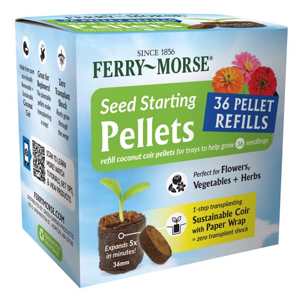 Ferry Morse Compressed Coir Pellet 36 pk PREFILL36