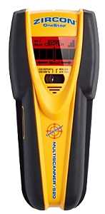 Zircon MultiScanner i520 Center-Finding Stud Finder with Metal and AC Electrical Scanning