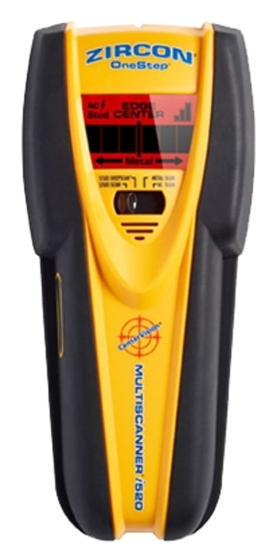 Zircon MultiScanner i520 Center-Finding Stud Finder with Metal and AC Electrical Scanning 63960