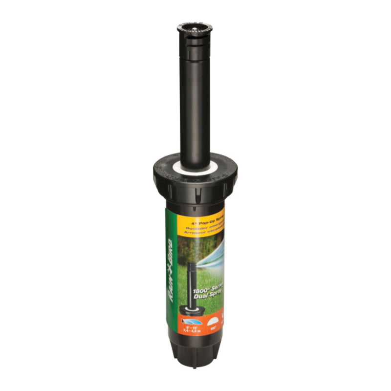Rain Bird 1804HDSP25 Pressure Regulating Professional PRS pop-up Sprinkler, Black