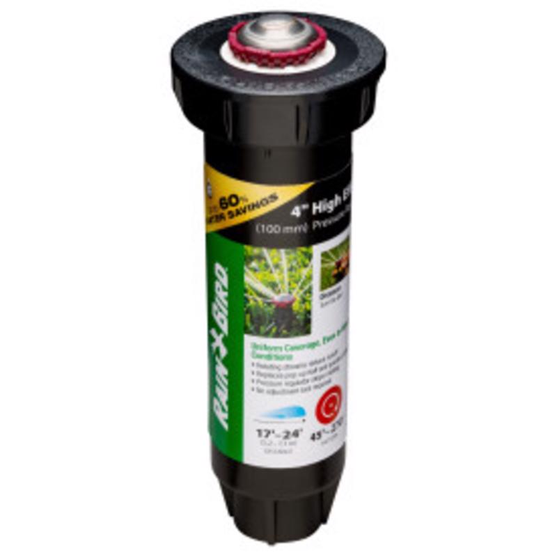 Rain Bird 22SAPROPR Pressure Regulating High-Efficiency Pro PRS pop-up Rotary Sprinkler, Black