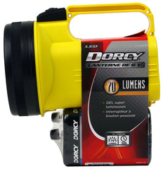 Dorcy 35-Lumen Floating Waterproof LED Flashlight Lantern, Assorted Colors (41-2081)