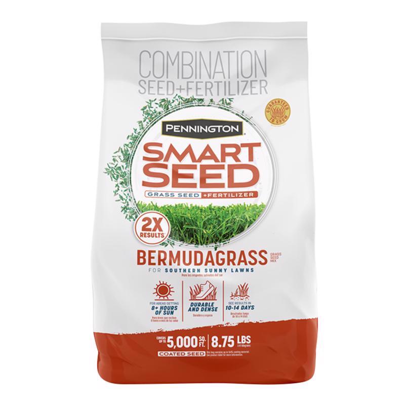 Pennington Smart Seed Bermudagrass Mix with 2x faster results 8.75 LB