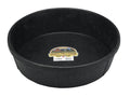 Little Giant Heavy Duty Rubber Pan | Durable Rubber Feed Pan | Indoor & Outdoor Use | 3 Gallons HP-3