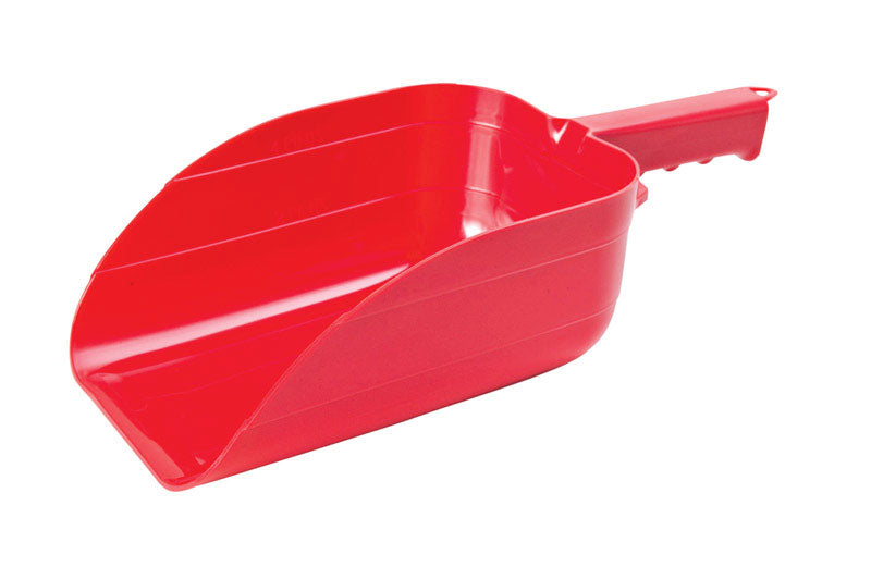 Little Giant Farm & Ag 90-RED 5 Pint Red Plastic Feed Scoops