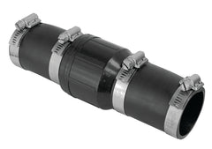 Superior Pump 99544 1-1/4 in. Rubber Boot Check Valve, Black