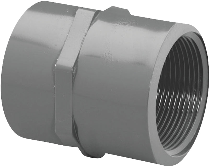 Lasco 835010bc Pipe Adapter, 1 Inch, Gray