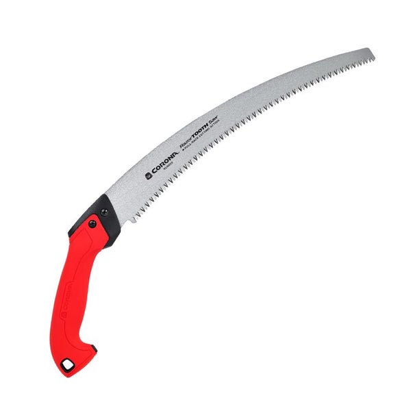 Corona Tools 14-Inch RazorTOOTH Pruning Saw | Tree Saw Designed for Single-Hand Use | Curved Blade Hand Saw | Cuts Branches Up to 8" in Diameter | RS16020