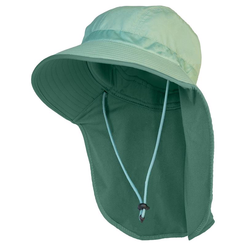 FARMER'S DEFENSE Sun Hat | UPF 50+ Sun Protection | Wide Brim | Neck Flap | Lifeguard Hat | Lightweight | Beach, Gardening, Fishing, Hiking, Outdoors | Meadow Green