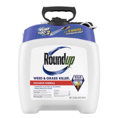 Roundup Weed and Grass Killer₄ with Pump 'N Go 2 Sprayer, Use in and Around Flower Beds, Trees & More, 1.33 gal. 5375304
