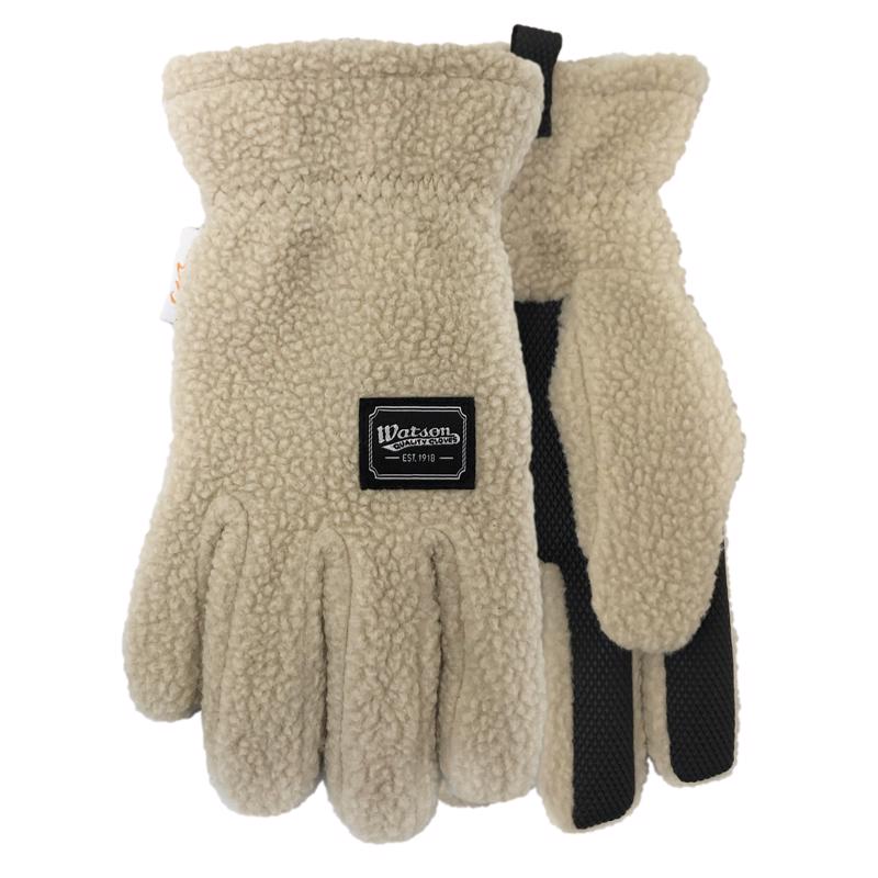 Watson Gloves Lady Baa Baa Winter Glove - Eco-Friendly, Made of Recycled Products, Touchscreen Compatible, Snug-Fitting Wrist, Slip-On Cuff (Medium)