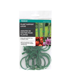 Panacea 89965 Green Plastic Plant Locks, 8.07 in. High, 25 Count