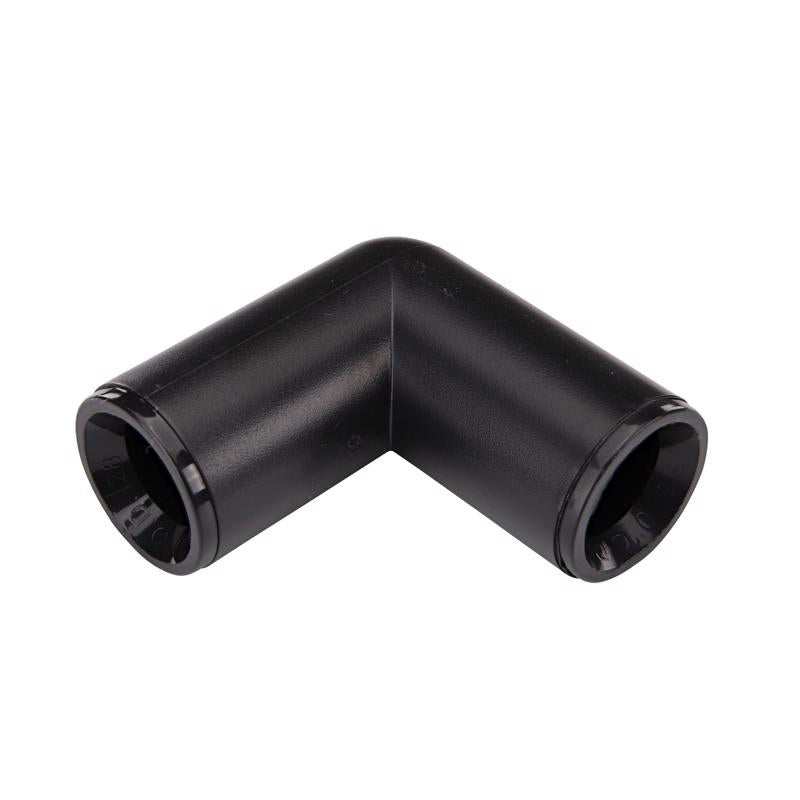 Raindrip 368G00UB Compression Elbows, Loose, 5/8-Inch, Black