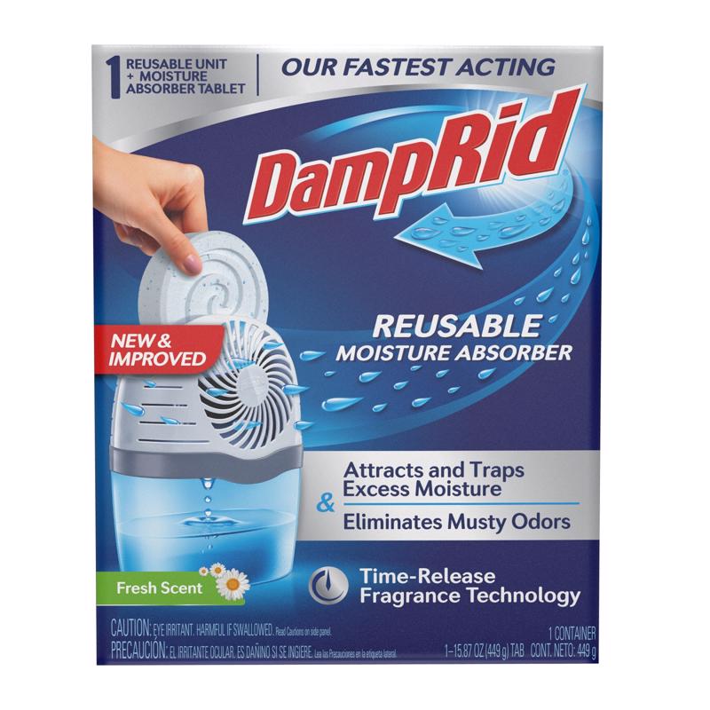DampRid, Reusable Moisture Absorber Fresh Scent, 15.87 Ounce
