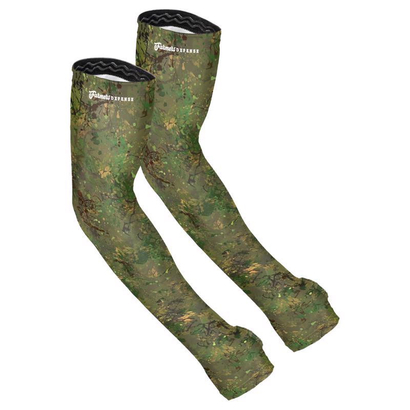Green Brush Camo Kids' Protective Sleeves