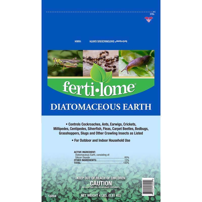 Fertilome (16004) Diatomaceous Earth Crawling Insect Control (4 lbs.)