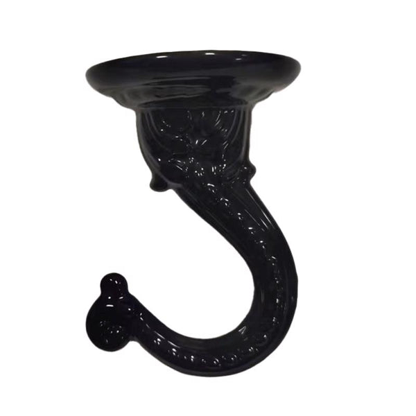 Living Accents Black Zinc 2 in. H Sturdy Swag Hook 1 pk 58029