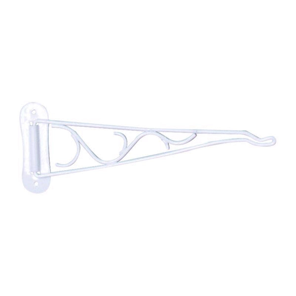 Living Accents White Steel 10 in. H Swivel Plant Hook 1 pk 58020