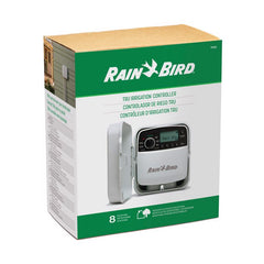 Rain Bird TRU8O Program-Based Indoor/Outdoor Irrigation Sprinkler Controller/Timer, WiFi Ready, 8-Zone/Station