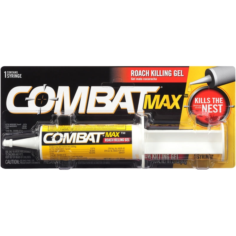 WallEc(TM) Combat 51960 2.1 Ounce Platinum Roach Gel