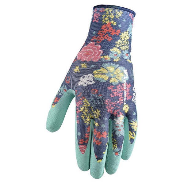 Wells Lamont 7039680 Womens Indoor & Outdoor Floral Gardening Gloves - Multi Color - Medium - Pack of 2 466MN-925