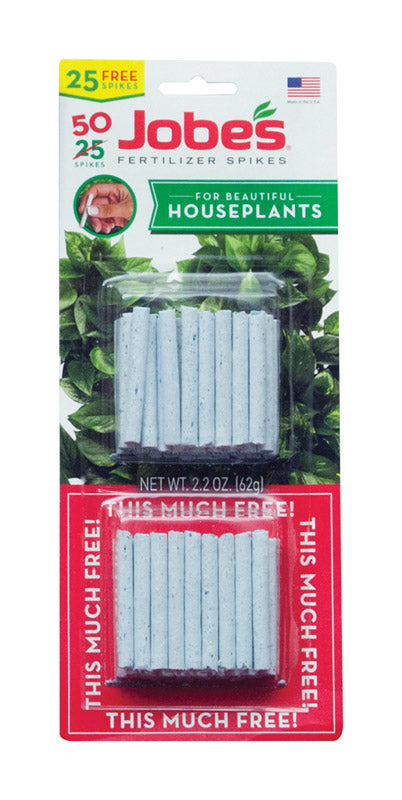 JOBES HOUSEPLANT SPIKES TWIN PACK