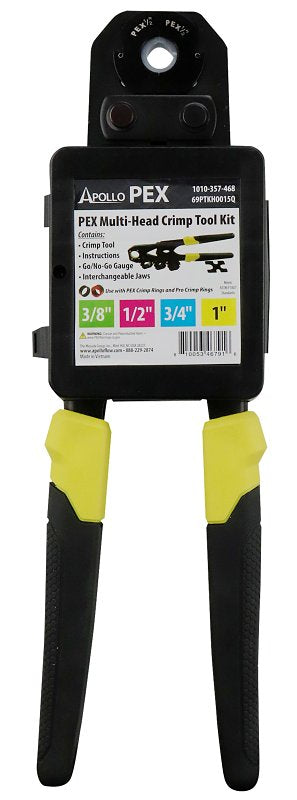 Conbraco Apollo PEX 69PTKH0015K 3/8-inch - 1-inch Multi-Head Crimp Tool Kit